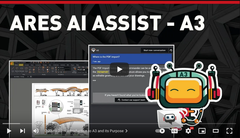 ARES Kudo by Graebert Introduces AI to Assist Its Users