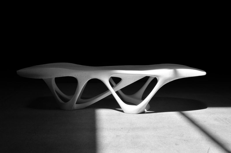 Delicate Density - Concrete Table
