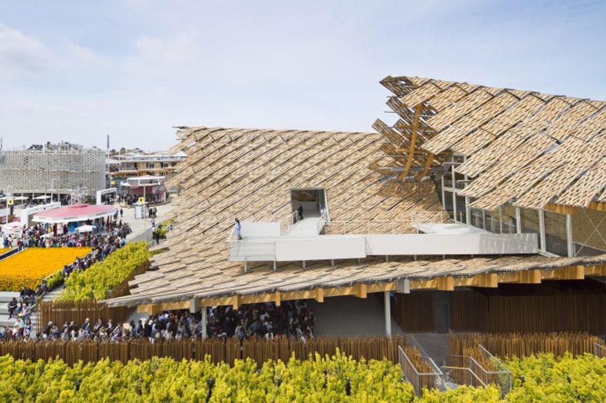 Milano Expo 2015 China Pavilion Roof Facade