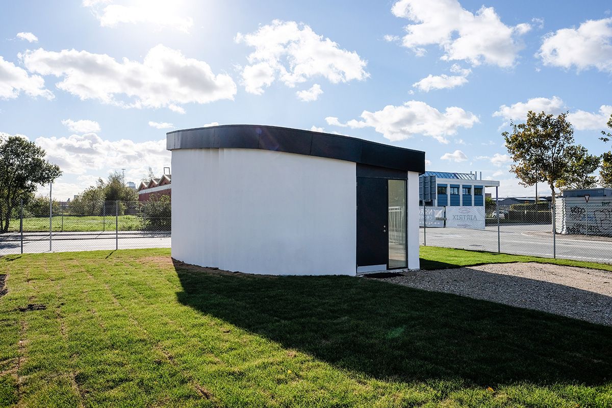 THE BOD: Europe's first 3D printed building