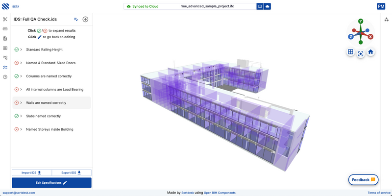 Sortdesk IFC Viewer