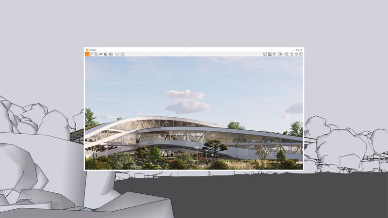 Accessible rendering that requires no prior specialized knowledge to use. Simply click “start” to see and experience your designs like never before.