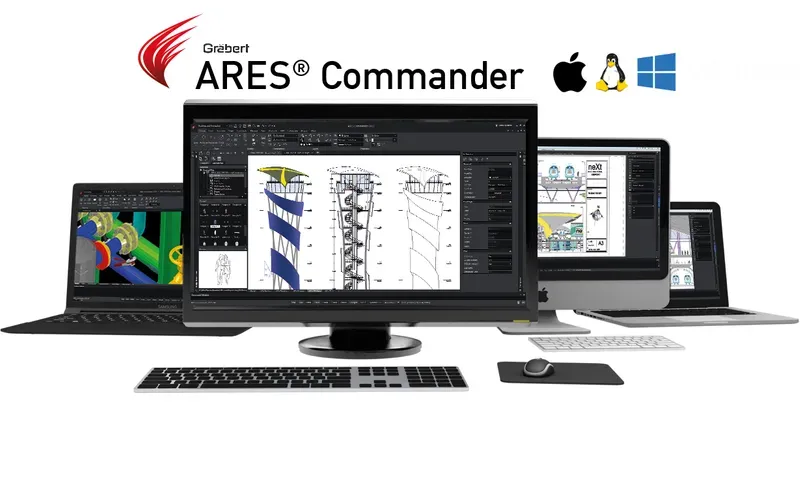 ARES Commander - Desktop CAD: All the 2D and 3D features to create and modify DWG drawings on Windows, macOS and Linux