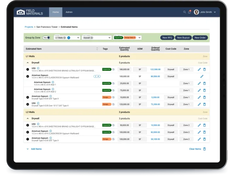 Field Materials pricing, case studies, alternatives & more | aec+tech